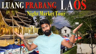 HOW TO GET INDIAN FOOD IN LAOS | EXPLORING THE LUANG PRABANG NIGHT MARKET | NDIAN IN LAOS