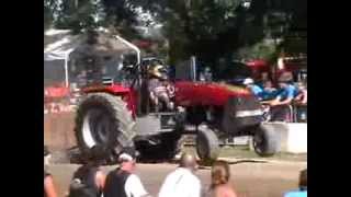 Case IH mx10 pulling LaVisitation 2013 part2/3 Fabien