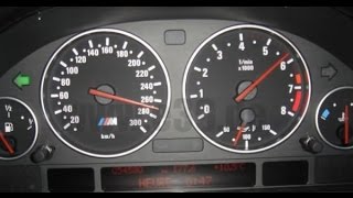 BMW E39 E46 Speed sensor P0500 speedometer repair FIXED RESULT