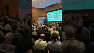 Packed House at Surf Park Summit '22 During Co-Founder Jess Ponting's Keynote #shorts