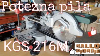 Sve o Metabo / KGS 216 M /  Potezna Pila