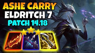 Ashe Eldritch carry was actually great! TFT SET 12