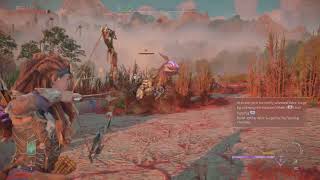 Horizon Forbidden West Clawstrider fight PS5