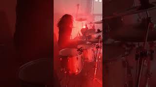 Edoardo and Hideous Divinity. Live at Metal Mine fest 2024 #drummer #metaldrumming #fastdrumming