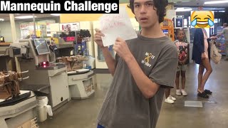 Mannequin Challenge in Kroger Prank (GONE WRONG) PT.2