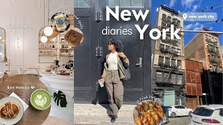 Life in NYC🗽: Cafe Hopping 🍵, Exploring the City + Productive Days | NYC Vlog