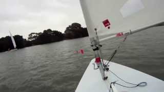 Go Pro Laser 4.7 sailing