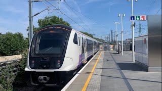 Trains At Custom House (Crossrail) 06/08/22 EL