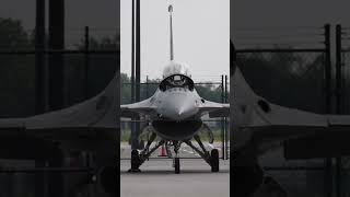 Behind the Scenes: Air Force Demo Team Helps Shut Down F-16 after practicing in Cleveland