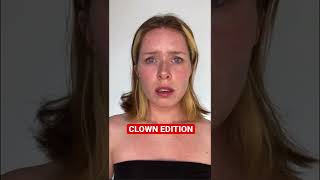 Bringing your worst fears to life.. clown makeup! Pennywise Tim curry it clown fear