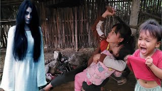 Single mother: spotted ghost in abandoned house _ picking up bottle ticks to survive the day