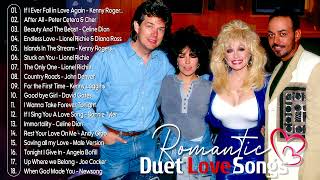 Romantic Duet Love Songs 80s 90s 💝 David Foster, Kenny Rogers,Peabo Brysonb,Dolly Parton,Anne Murray