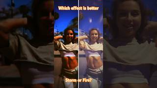 Storm Vs Fire - AI Effects #dance #ai #comparison @VibesofAI