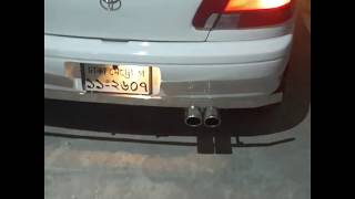 New exhaust for my starlet | starlet ep82 loud exhaust | HKS dual tip exhaust | Irtiza Mustafid