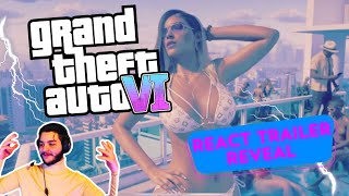 GTA 6 - TRAILER REACT + ANALYSE ,  C'EST JUSTE INCROYABLE !!!!!