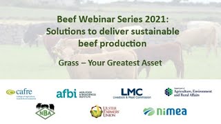 Beef Webinar Series 2021: Solutions to deliver sustainable beef production. Webinar 1