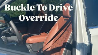 How to Disable Buckle to Drive on Your Yukon