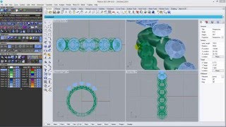 HOW to make in Gemvision Matrix  "SPRING JEWELLERY RING"