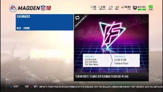 GOOD MORNING MUT: NEW FLASHBACKS IN MADDEN 18