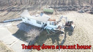 Tearing Down A Vacant House