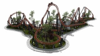 Surge | No Limits 2 | Intamin Multi-Launch | 4K