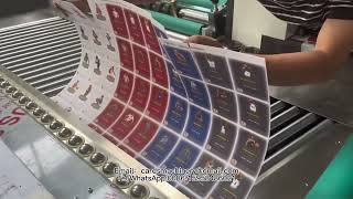 PK54-55 Automatic Playing Game Cards Cutting And Collating Machine