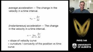 [Unit 2, Week 1] 1D Kinematics