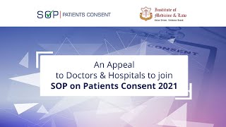 SOP on Patients Consent 2021 - An appeal to medical societies & doctors