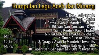 Kumpulan Lagu Aceh dan Minang Terpopuler - Folk songs (MP3 Official Music)