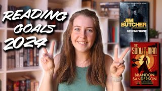 In 2024 I want to...! | READING GOALS