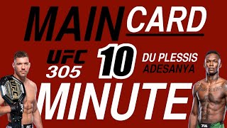 Best UFC 305 Bets | 10 Min Full Card Breakdown | Du Plessis vs. Adesanya | Kara-France vs. Erceg