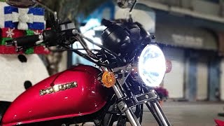 Compré el LED más caro de Aliexpress para mi GN125