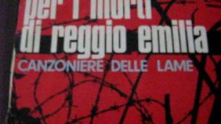 Canzoniere delle Lame - Per i morti di Reggio Emilia