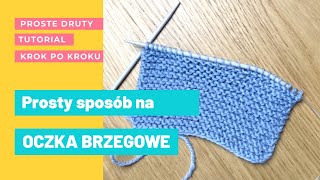 🧶Prosty sposób na oczka brzegowe 🧶 Jak przerabiać oczka brzegowe?