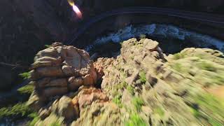 Golden Hour FPV | White Water Rapids 4K [insta360 One RS]