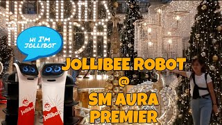 AMAZING EXPERIENCE AT SM AURA WITH JOLLIBOT!! JOLLIBEE NEW EMPLOYEES!