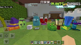 MCPE PvZ 2.2 | Minecraft Bedrock PvZ Addon