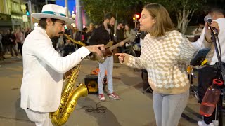 Dance Monkey SAX & VOICE | Daniele Vitale & Allie Sherlock in IRELAND