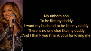 Beyoncé- Daddy (lyrics)