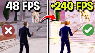 BOOST Performance In Fortnite Chapter 5 Season 2! (MAX FPS)