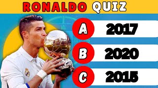 How Well Do You Know Cristiano Ronaldo❓Ronaldo Quiz #ronaldo #quiz #cristiano