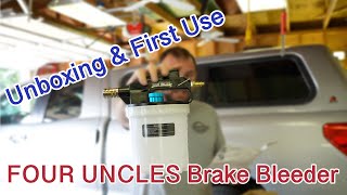 I'll never use the brake pedal method for bleeding ever again! FOUR UNCLES 2L Vacuum Brake Bleeder