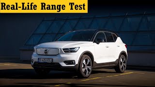 2022 Volvo XC40 Recharge Real-Life Range Test