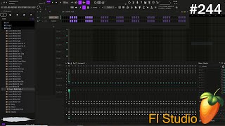 Making Organic chill music in Fl Studio #244