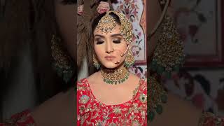 Bride never imagined she could look this good #viral #shortvideo #trending #makeup #youtubeshorts