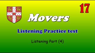 Movers Listening Practice for Part (4) - 17