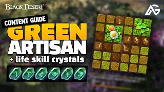 🌟 New Green Artisan (Gathering BUFF) Guide for Black Desert! (New Region Content)