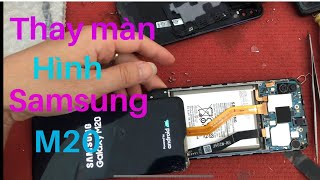 thay màn hình samsung m20 /Replace screen samsung m20