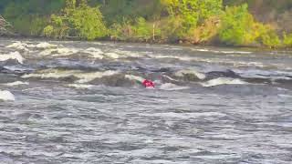 Surfing Losevo Kiviniemi Koski Лосево Кивиниеми пороги 20220903-1336 kayaking