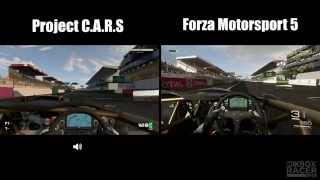 Project CARS vs Forza 5 #3: Ariel Atom V8 @ Le Mans Bugatti